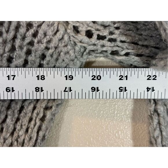 Stile Benetton Mohair Wool Blend Chunky Knit Cowl Neck Lightweight Sweater M - Picture 10 of 10